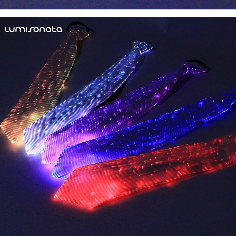 Fashionable Led Ties Light Up Flashing Led Event Party Bow Tie Light Up