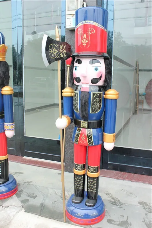 2020 Outdoor Christmas Decorations 6ft/1.8m Christmas Nutcracker ...