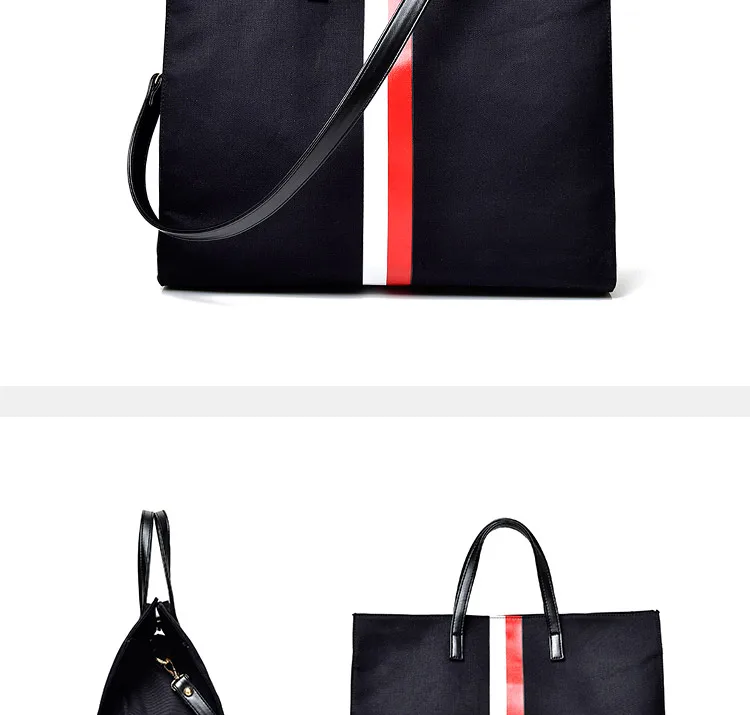wholesale canvas hand bag brand designer custom lady handbag