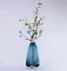 Wholesale Unique Handmade Glass Vase Clear for Home Decoration Flower Glass Vase