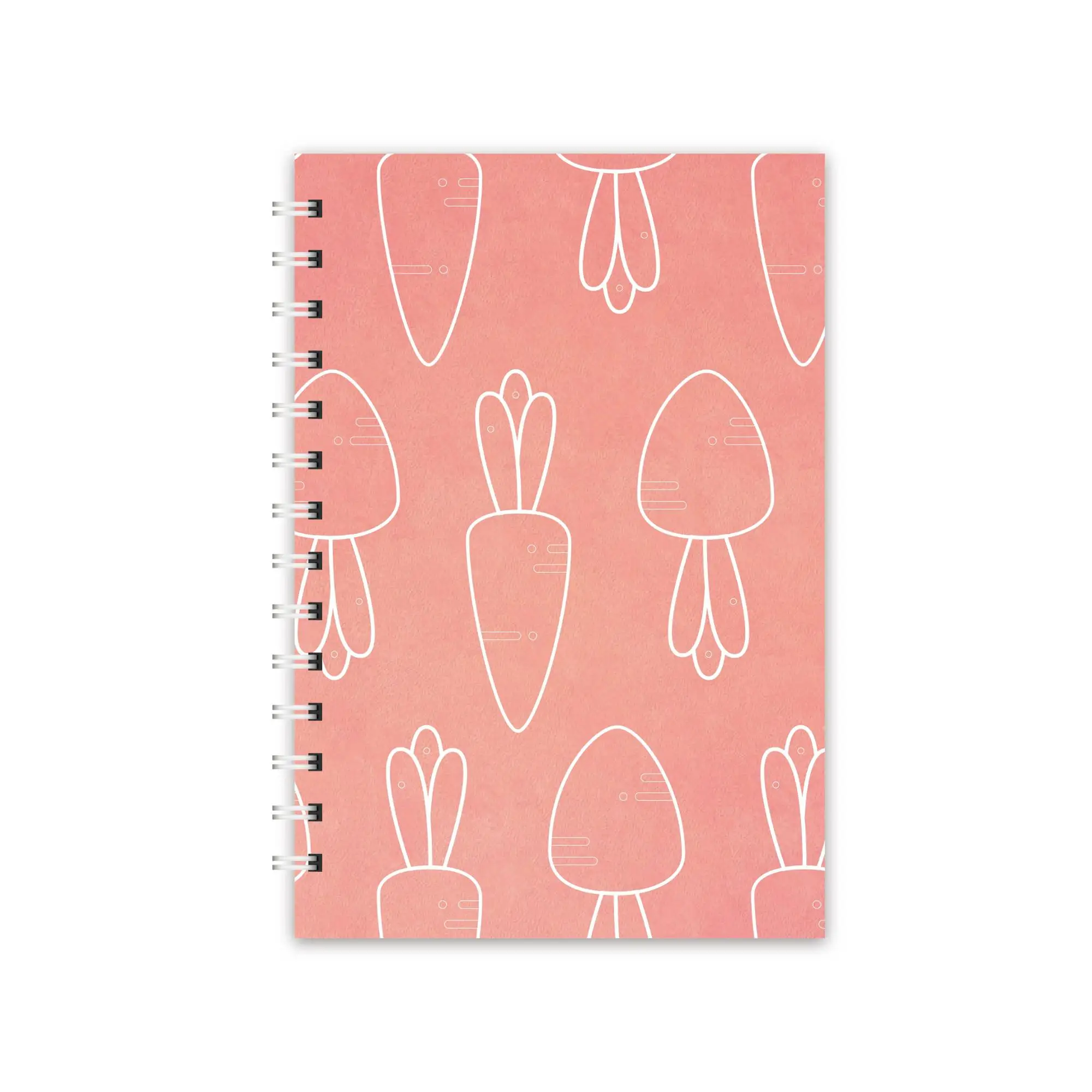 High Quality Cute Children Design Spiral Paper Cover Pink Pineapple Pattern Notebbok 2018 Planner