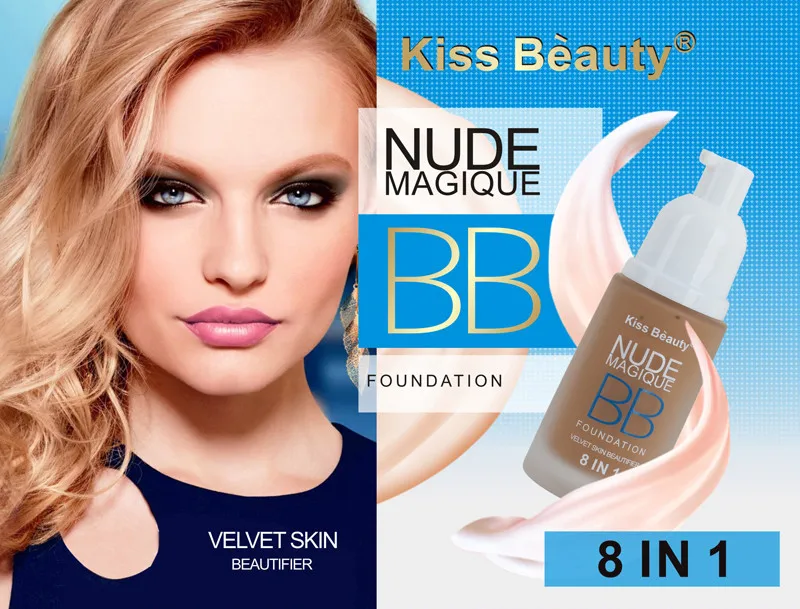 mafsal macun aralıklı  Kiss Beauty Nude Makeup Bb Cream Glow Liquid Foundation For Black Skin -  Buy Liquid Foundation,Foundation Makeup Liquid,Bb Cream Product on  Alibaba.com