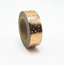 2015 New Arrival Adhesive Arrows Foil Tape Love Heart Pattern Scrapbooking Christmas Washi Tape Kawaii Cute Decorative Function