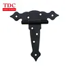TH008 Fancy black spray T hinges by steel material for US market
