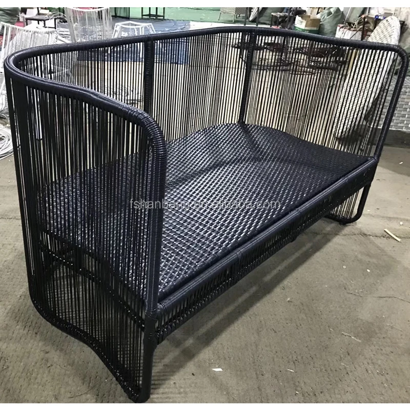 Modern Garden Patio Woven Rope Waterproof Fabric Outdoor Furniture