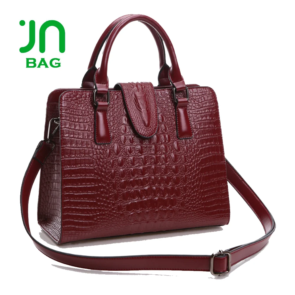 JIANUO bags handbag ladies fashion genuine leather designer handbags