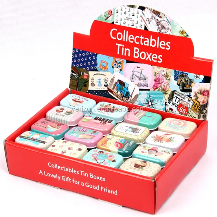 Colorful Mini Tin Box Sealed Jar Packing Boxes Jewelry Buy Tin Box