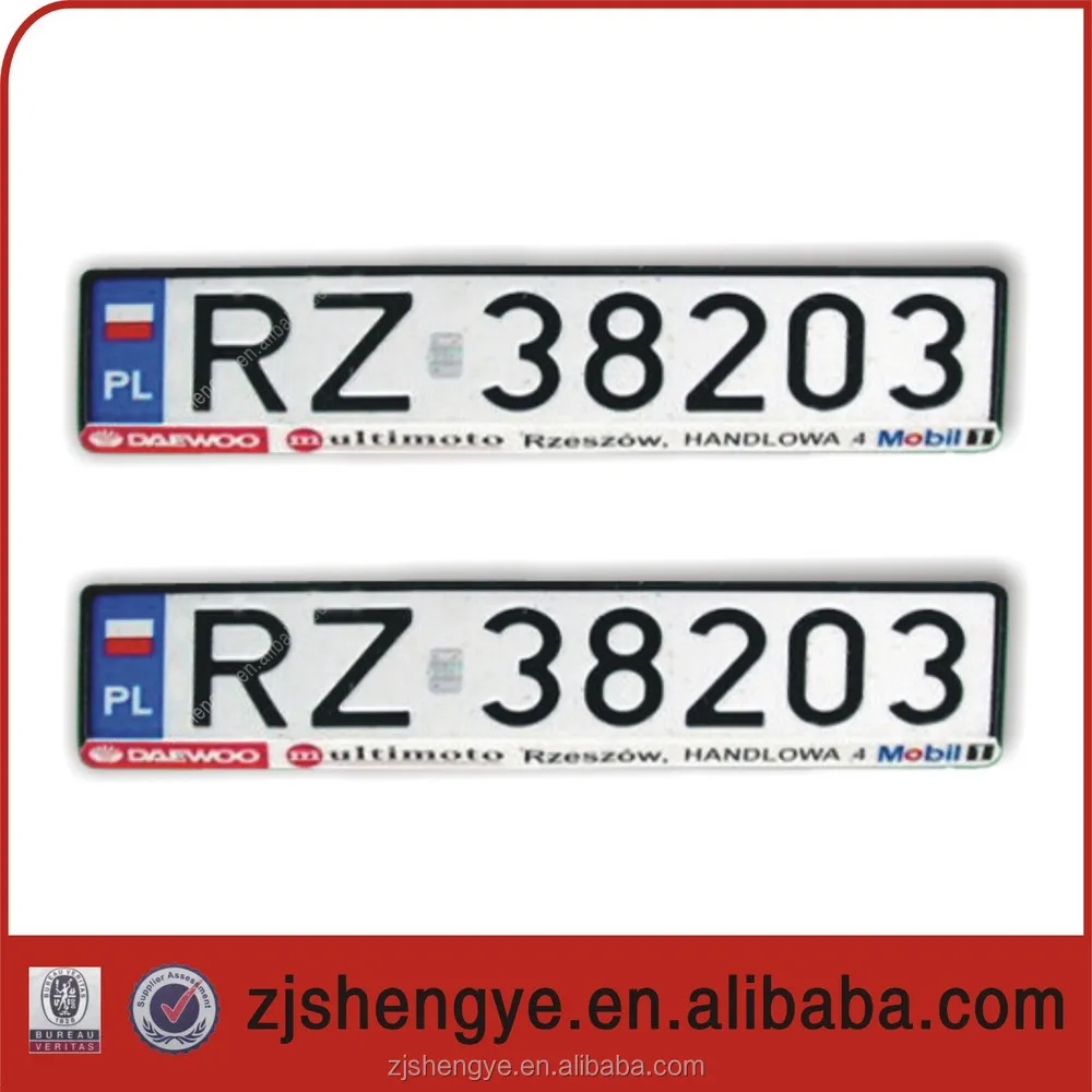 Custom Embossing Rotating License Plate Buy License Plate,Rotating