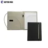 Executive leather portfolio document folder