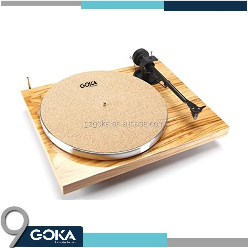 2017 Best Selling Record Slipmats 12" Turntable Cork Mat Buy