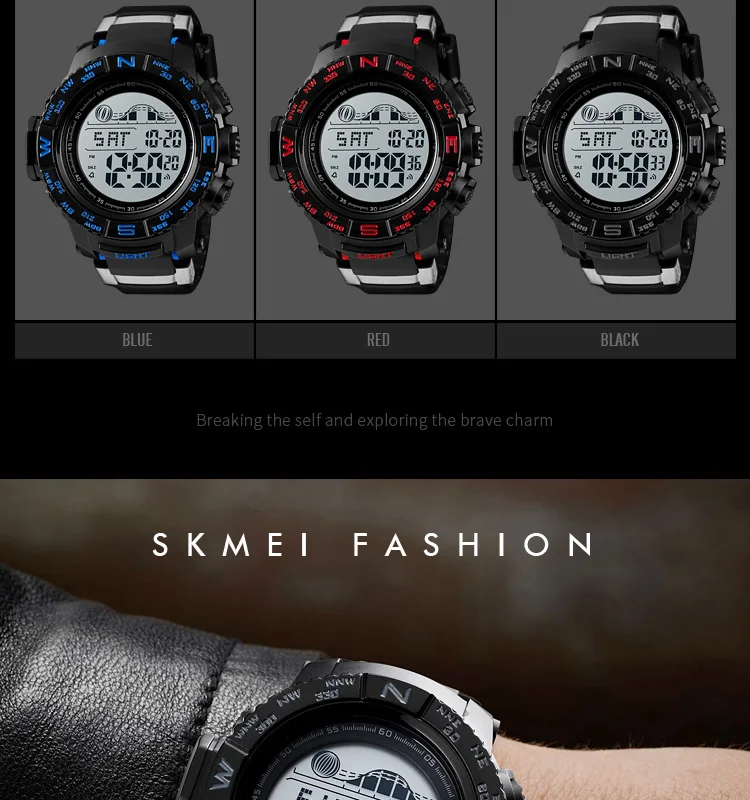 Skmei 1380 наиболее популярные продукты часы для мужчин Элитный бренд автоматические наручные часы