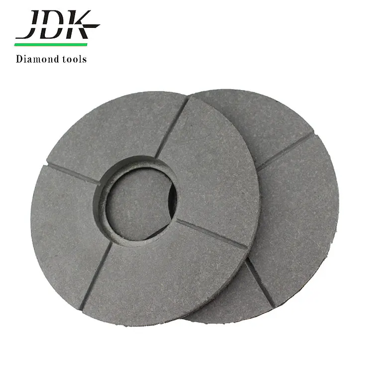 250mm 10 Inch Diamond Polishing Pads Granite Slab Polishing Pads Black