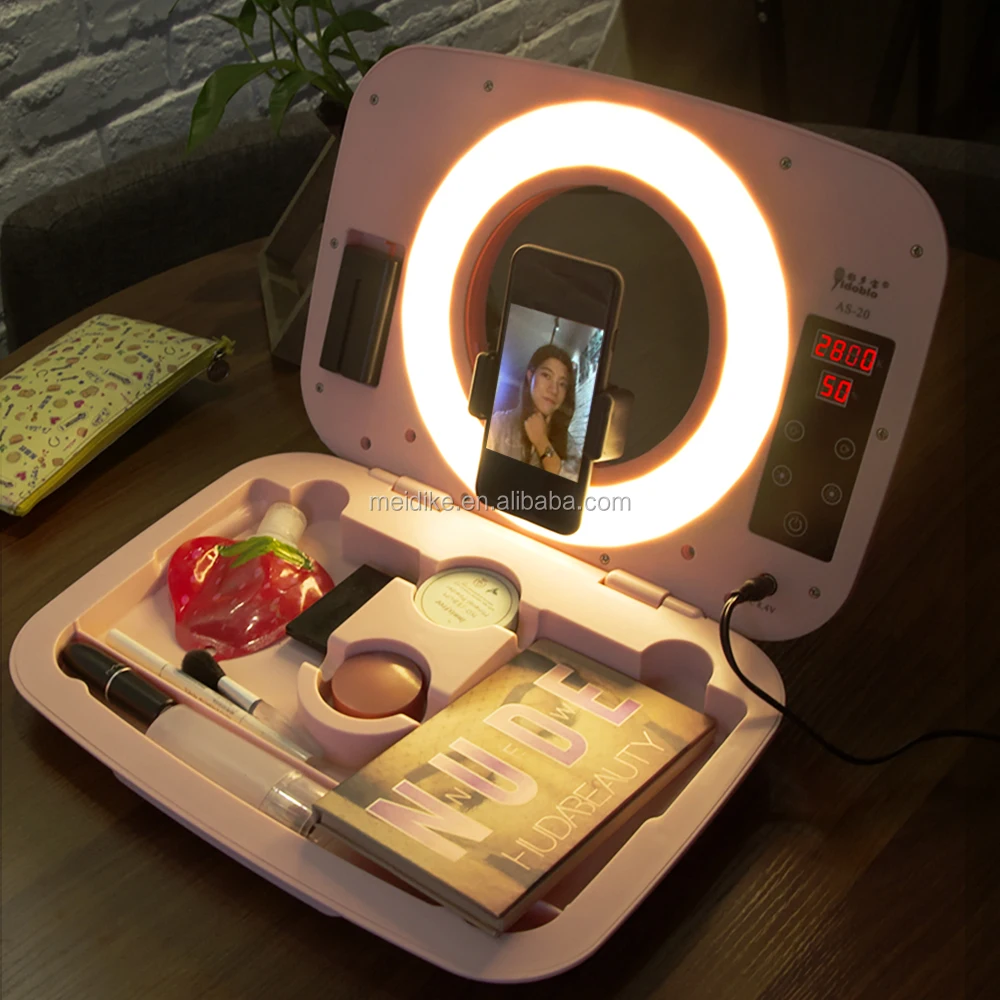 Makeup Box With Led Lights Beauty & Health