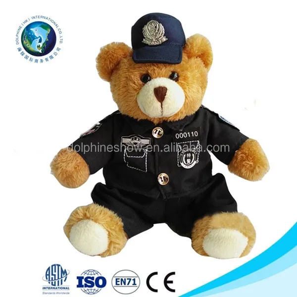 police teddy bear