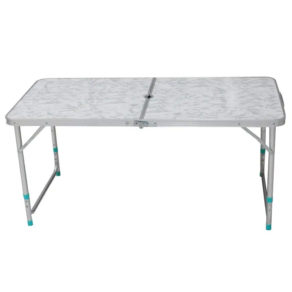 Wido 4Ft Folding Camping Picnic Table Catering Trestle Outdoor Party Portable Party BBQ