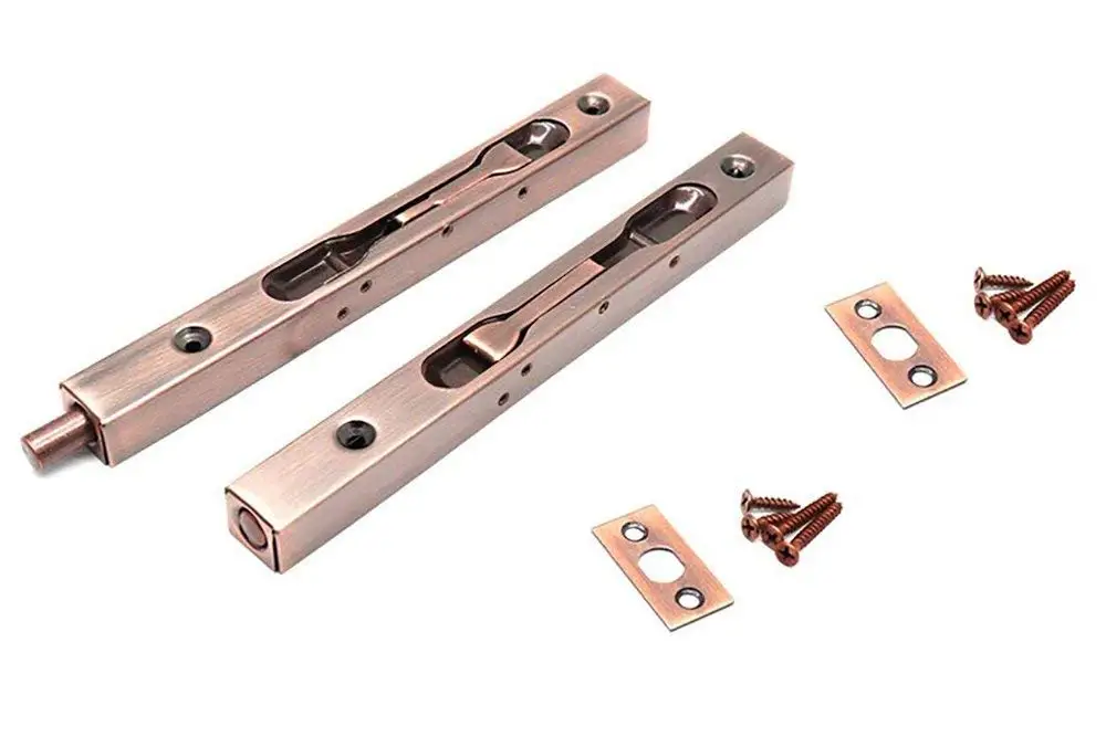 Buy Sumnacon 2 Pcs Door Flush Bolt 8 Inch Concealed Security
