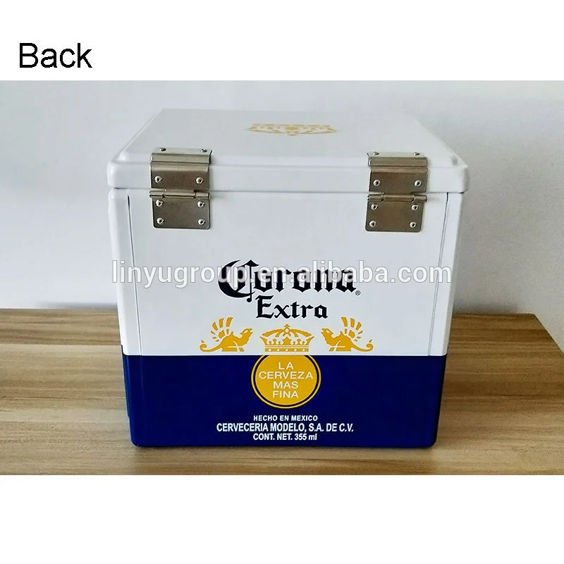 15 Liter Portable Metal Beer Cooler Box Buy Corona Beer Cooler Box