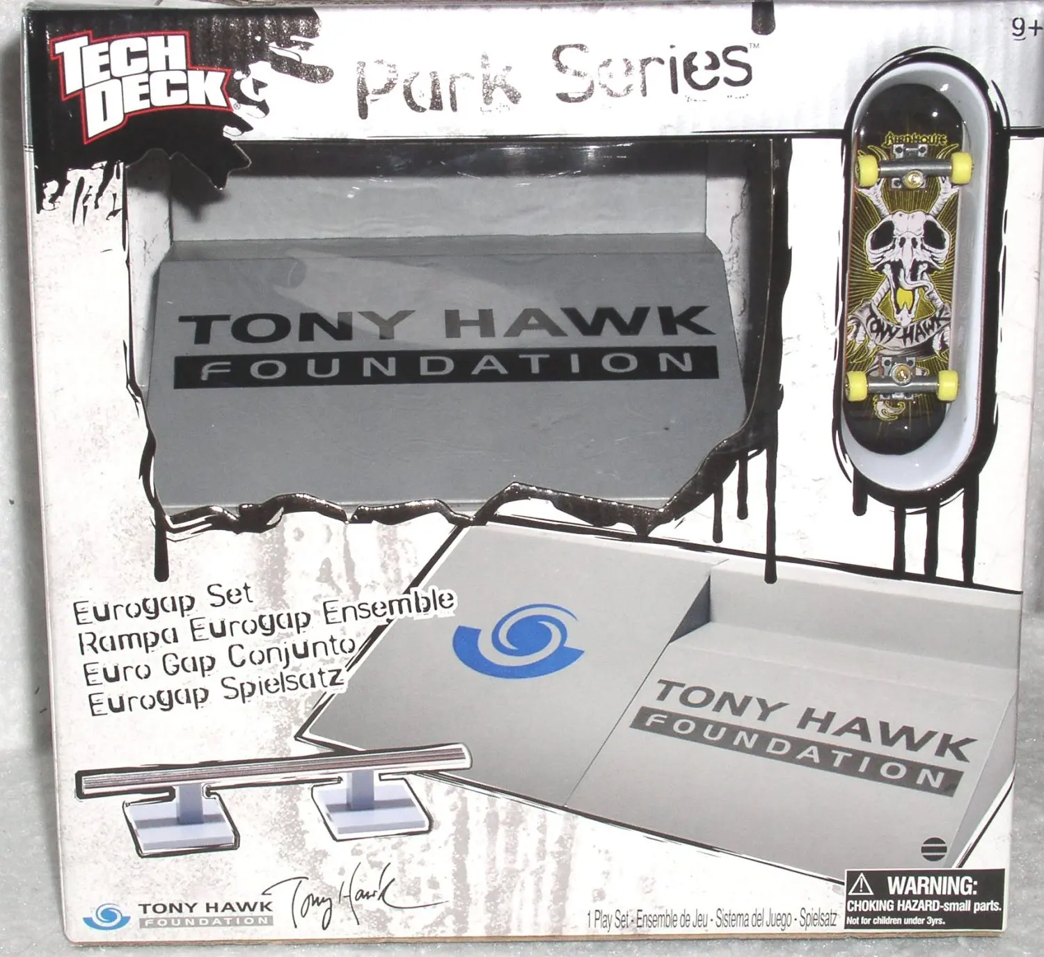 tony hawk tech deck skatepark ramp set