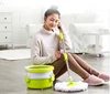 hand press single bucket mini mop with rotating 360