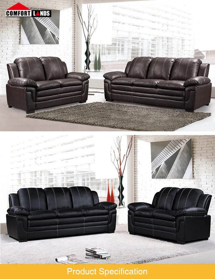 Whole Leather Sofa In China 3 2 1 White Pu Modern Lounge Suites Sets