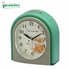 Imarch BB10504-GN CE/RoHS ABS/Plastic Quartz Analog Child table alarm clock