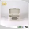 2017 new arrival ceramic plastic electric bread bin