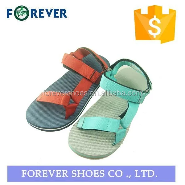 2015 latest design ladies fancy EVA leather woman ,men's slipper sandals shoes