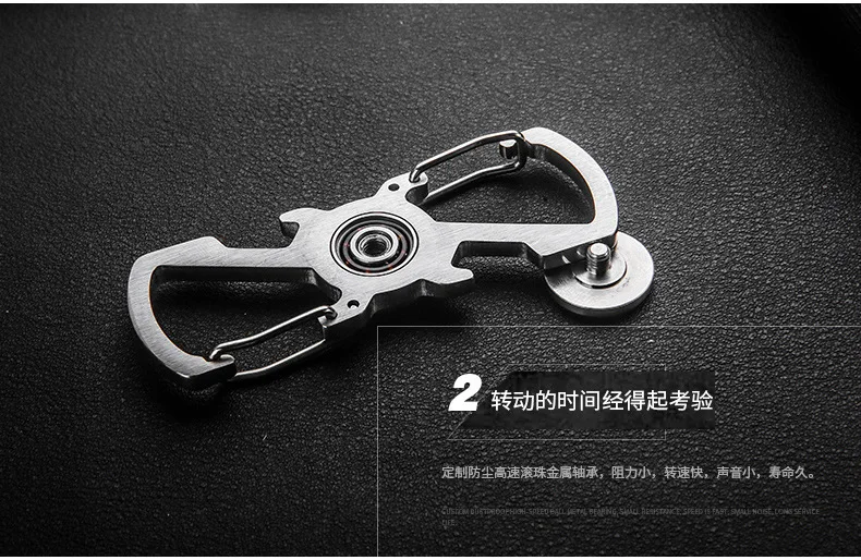 Multifunction Stainless Steel Fidget Spinner Bottle Opener Fidget