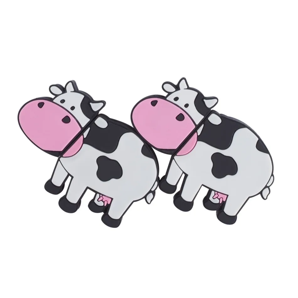 Indah Hewan Sapi Usb Drive Memori Kartun Sapi Hadiah Usb Stick