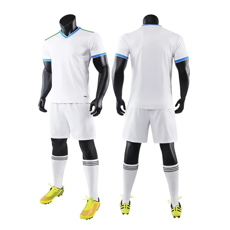 high quality customized plain training football jersey soccer