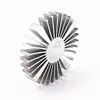 Oxidized aluminum heat sink OEM CNC aluminum alloy aluminum manufacturing processes Squeezing