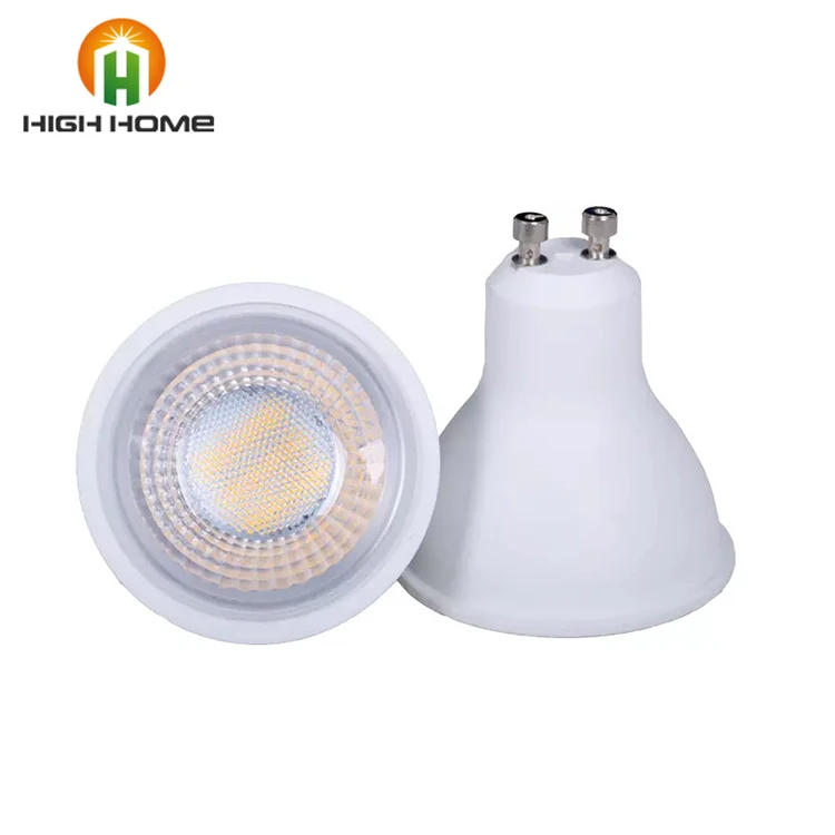 2018 new arrival COB cool white PC GU10 GU5.3 led spotlight lamp