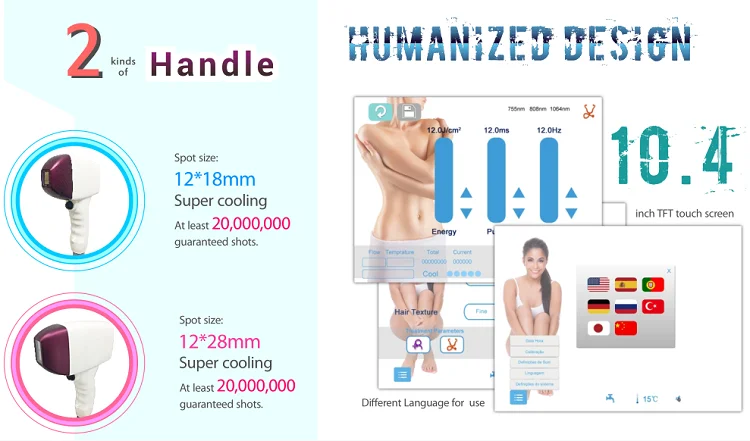 diode laser CE Certification free pain hair removal