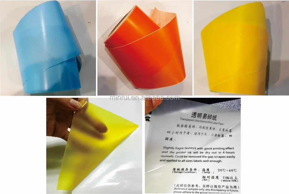 Custom Design Self Adhesive Round Clear Security Seal Sticker Labels Buy Clear Sticker