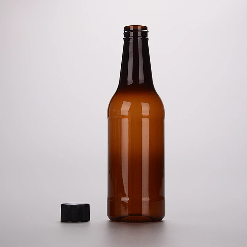 330ml Wine Bottle Shaped Plastic Amber Black Bottle Of Wine Buy