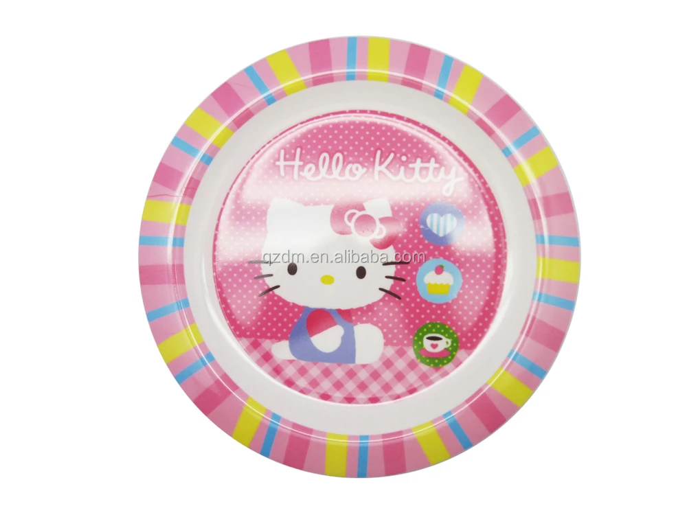 Brand Print Melamine Tableware Set For Children