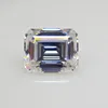 GRA Certified DEF Emerald Cut 10*14MM 8CT Gemstone Weight Moissanite Wholesale Price