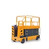 Battery powered self-propelled electric scissor lift platform with 7m to 12.8m lifting height