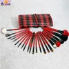 22pcs Professional Soft Hair make up tools kit Cosmetic Beauty Makeup Brushes Set