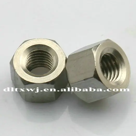 M6 rondelle di bloccaggio dado zincato Acciaio Dolce 6 mm HEX Dadi Di Bloccaggio