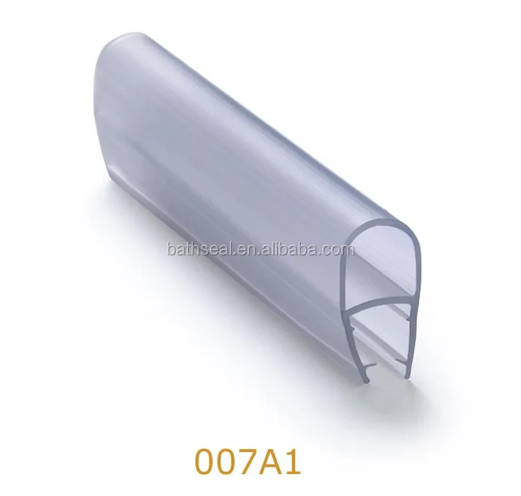 Glass Door Bathroom Fittings Silicone Rubber Edging Strip Buy