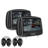 XTRONS aftermarket Built-in Speakers IR/FM Transmitter HDMI Port car headrest dvd Player with headphones/Zipper Cover