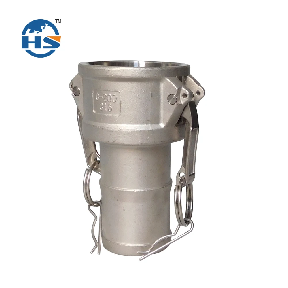 Stainless Steel Camlock Coupling / Cam Lock Groove Fitting / Camlock