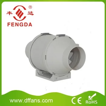 duct inline inch cfm fan blower ventilation centrifugal