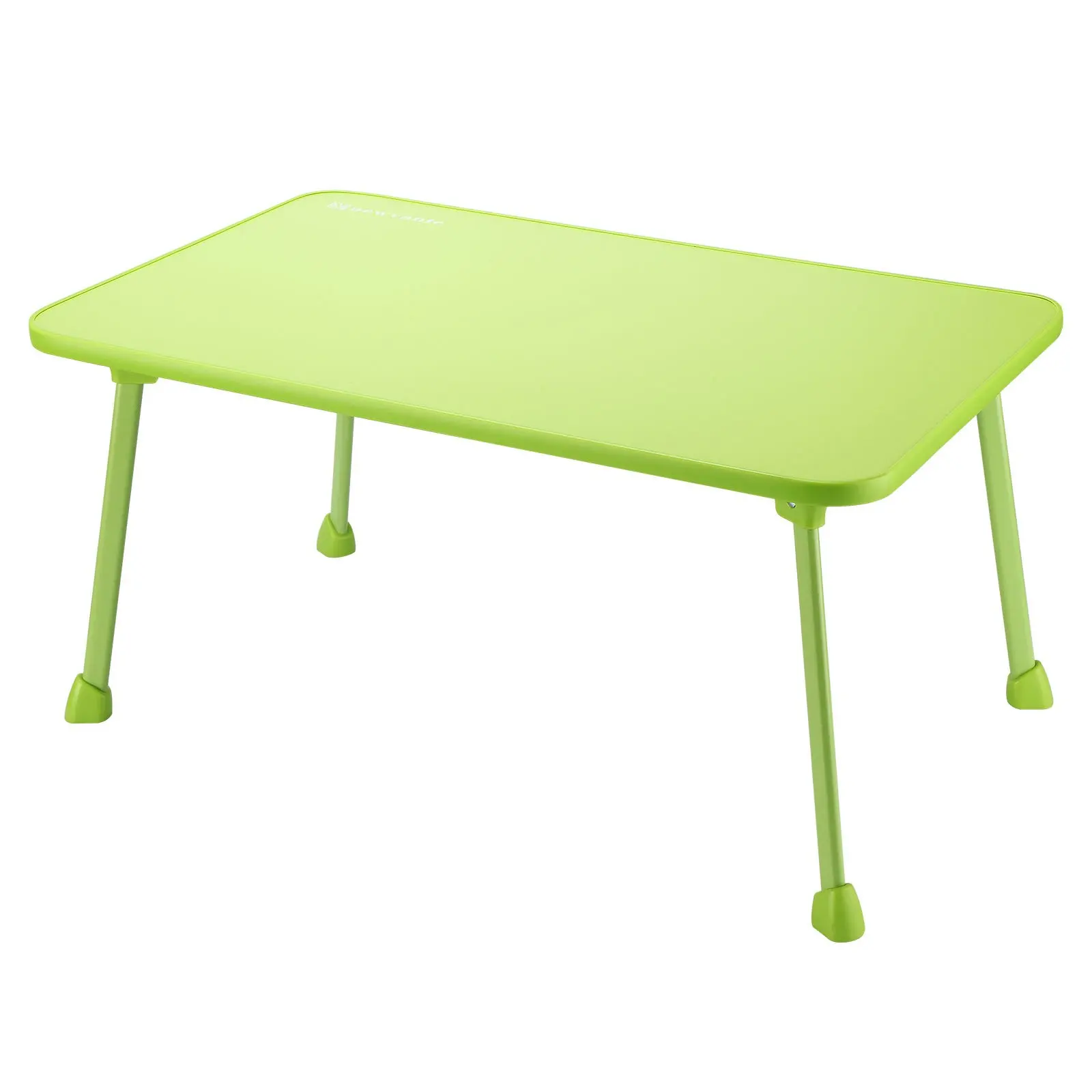 Laptop Bed Tray Table NNEWVANTE Foldable Laptop Bed Desk Lap Desk Portable Travel Table, Breakfast Tray with legs Colouring Desk for Bed Couch Floor, Adults Students Kids(Green)