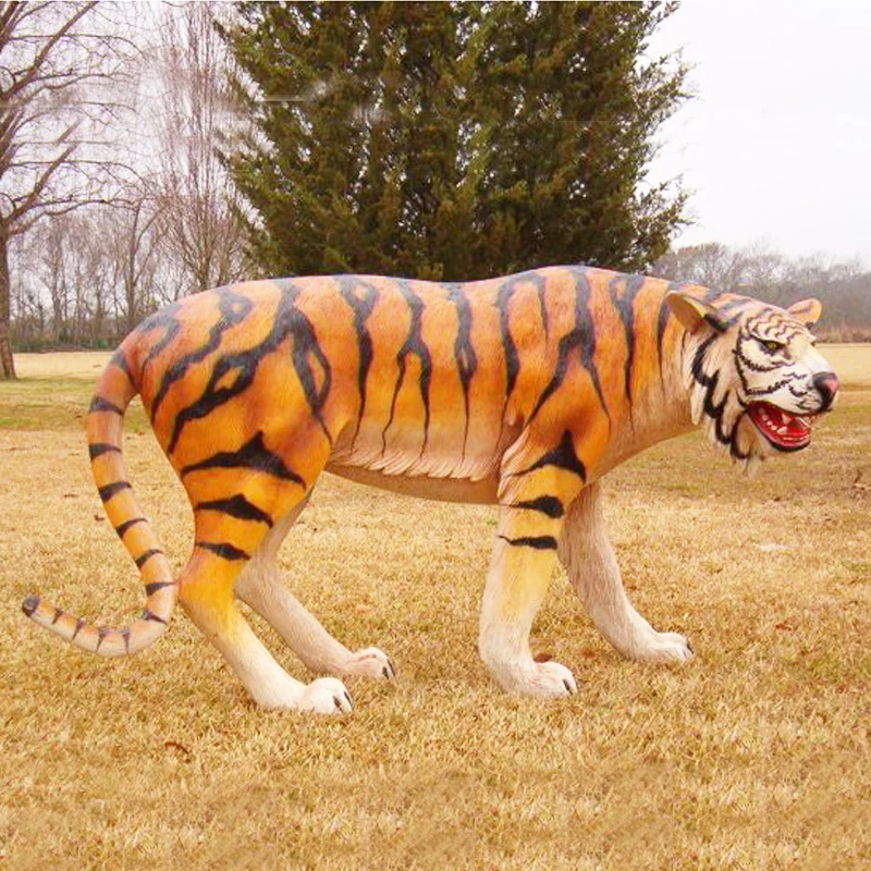 tiger garden statue