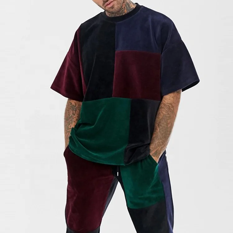 oversized velour shirt