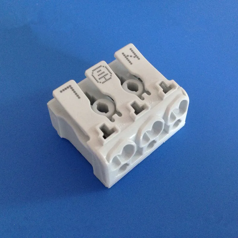 KB18 Push in wire quick connector screwless terminal block, View push