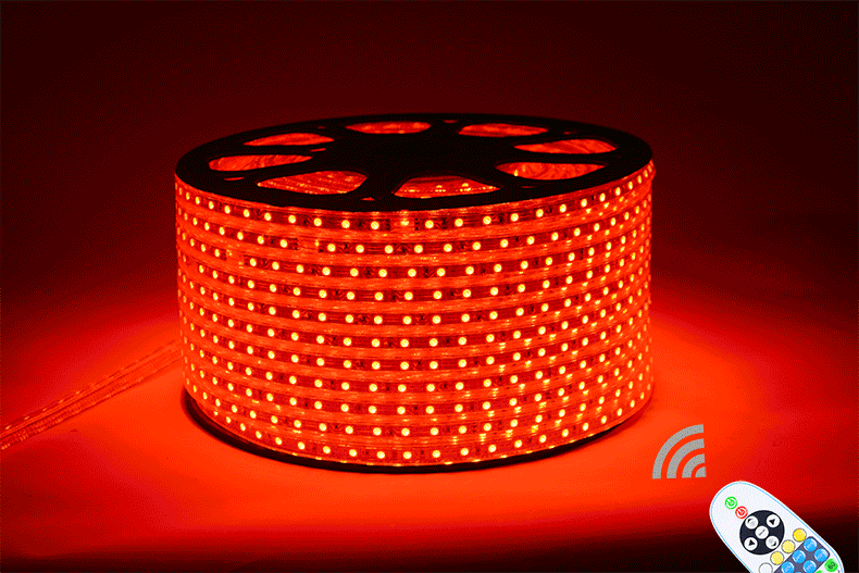 High voltage SMD 5050 RGB 230V 220V 110V flexible led strip light