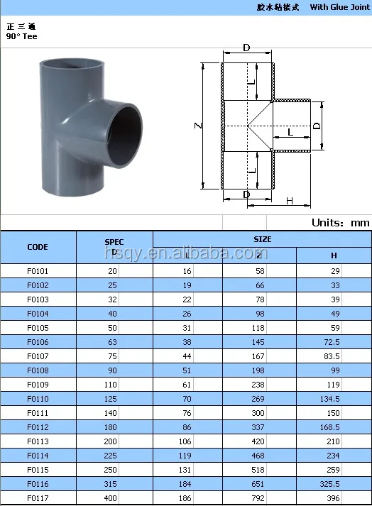 Din Standard Pvc Bathroom Fitting Equal Tee Buy Bathroom Fitting Pvc 